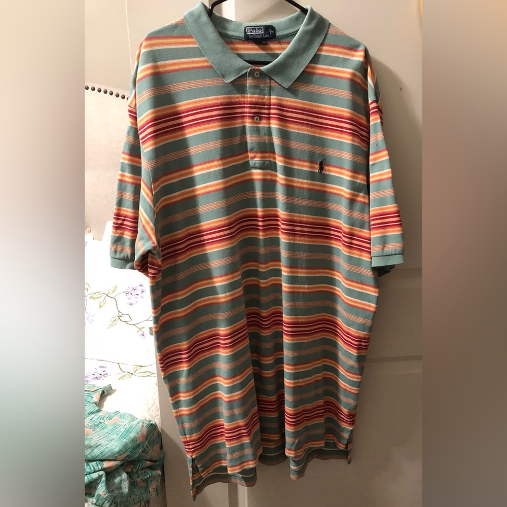 Polo by Ralph Lauren striped men’s shirt size 2XLT